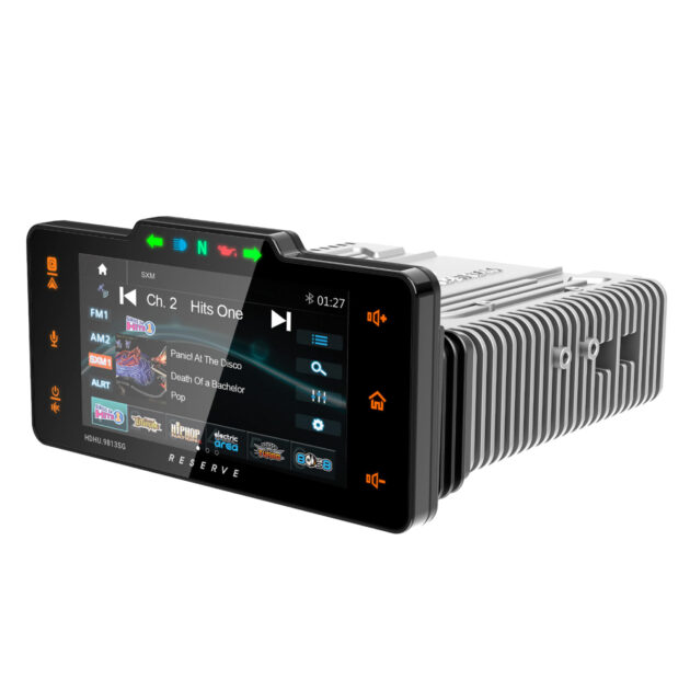 Radio Soundstream Reserve HDHU.9813SG do motocykli Harley Davidson Street Glide, Electra Glide 98-13 z Android Auto/Car Play