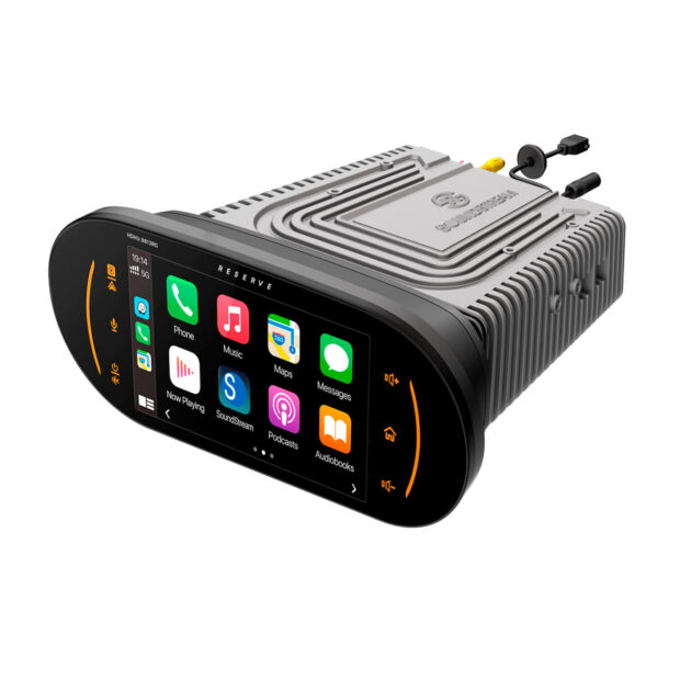 Radio Soundstream Reserve HDHU.9813RG do motocykli Harley Davidson Road Glide 98-13 z Android Auto/Car Play